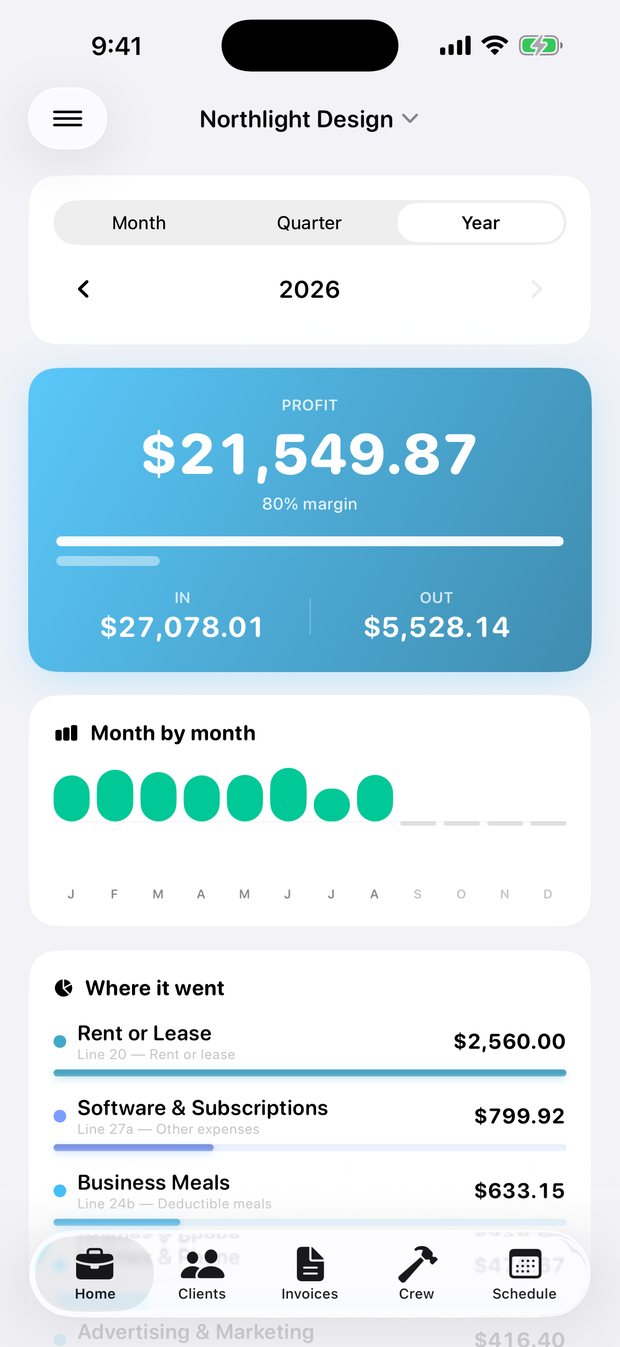 Simple Finance on iPhone