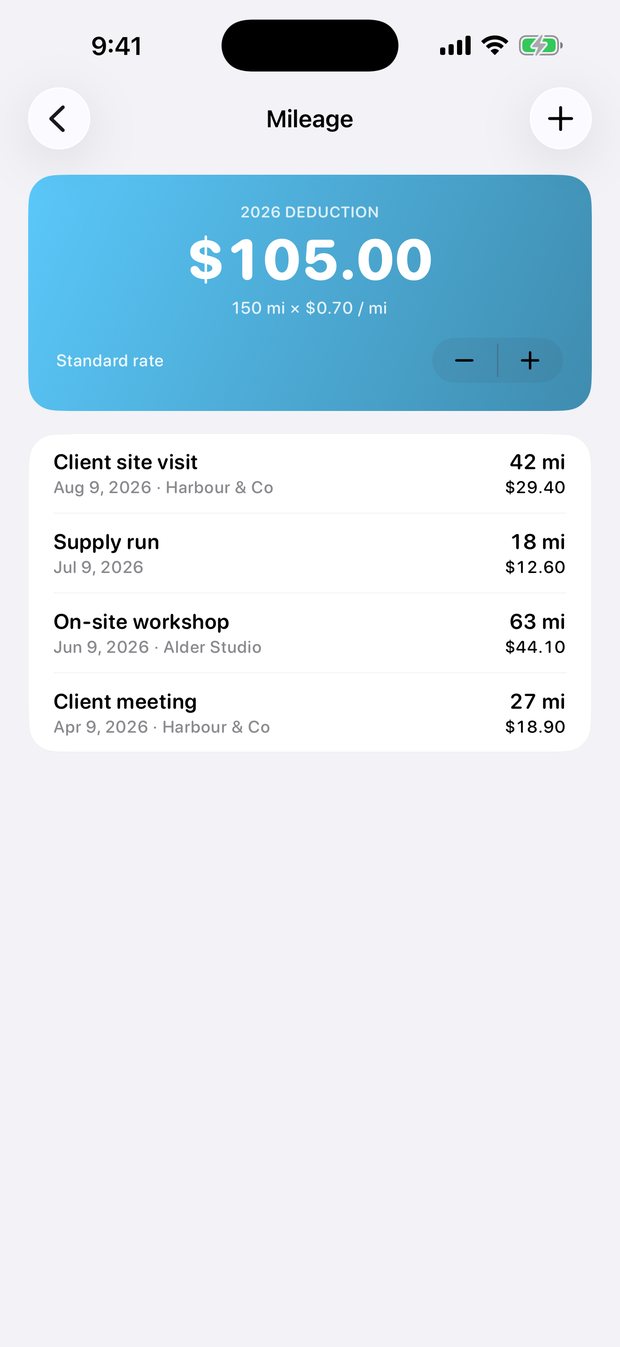 Simple Finance on iPhone