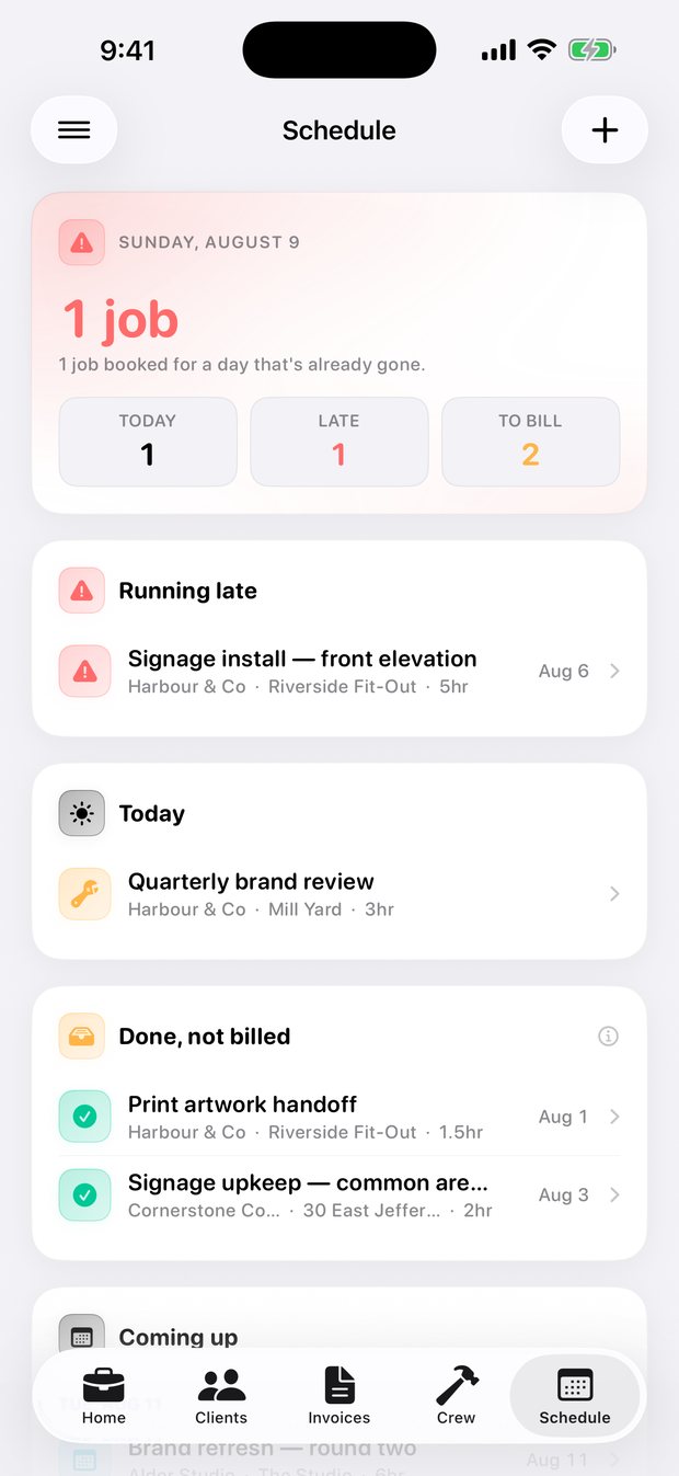 Simple Finance on iPhone