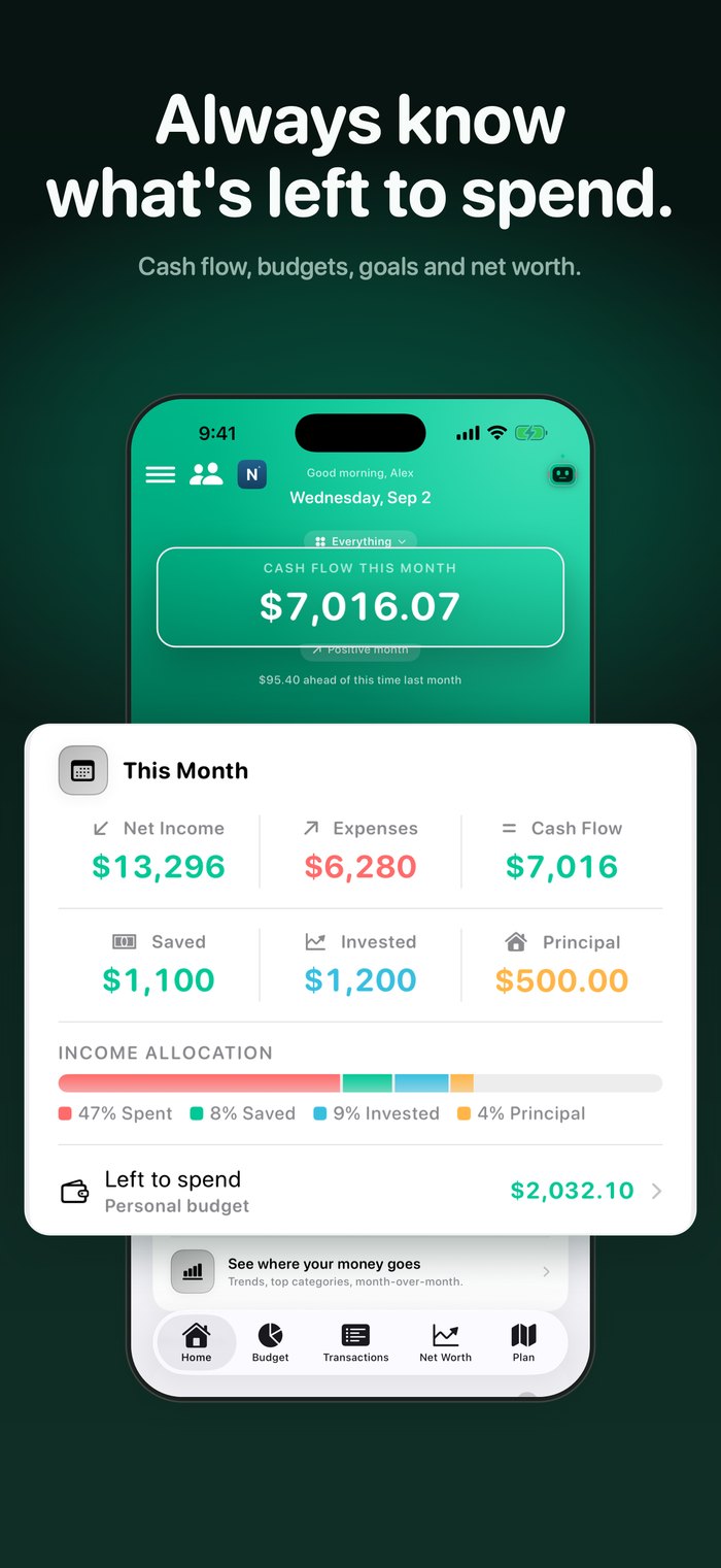Simple Finance App Store screenshot