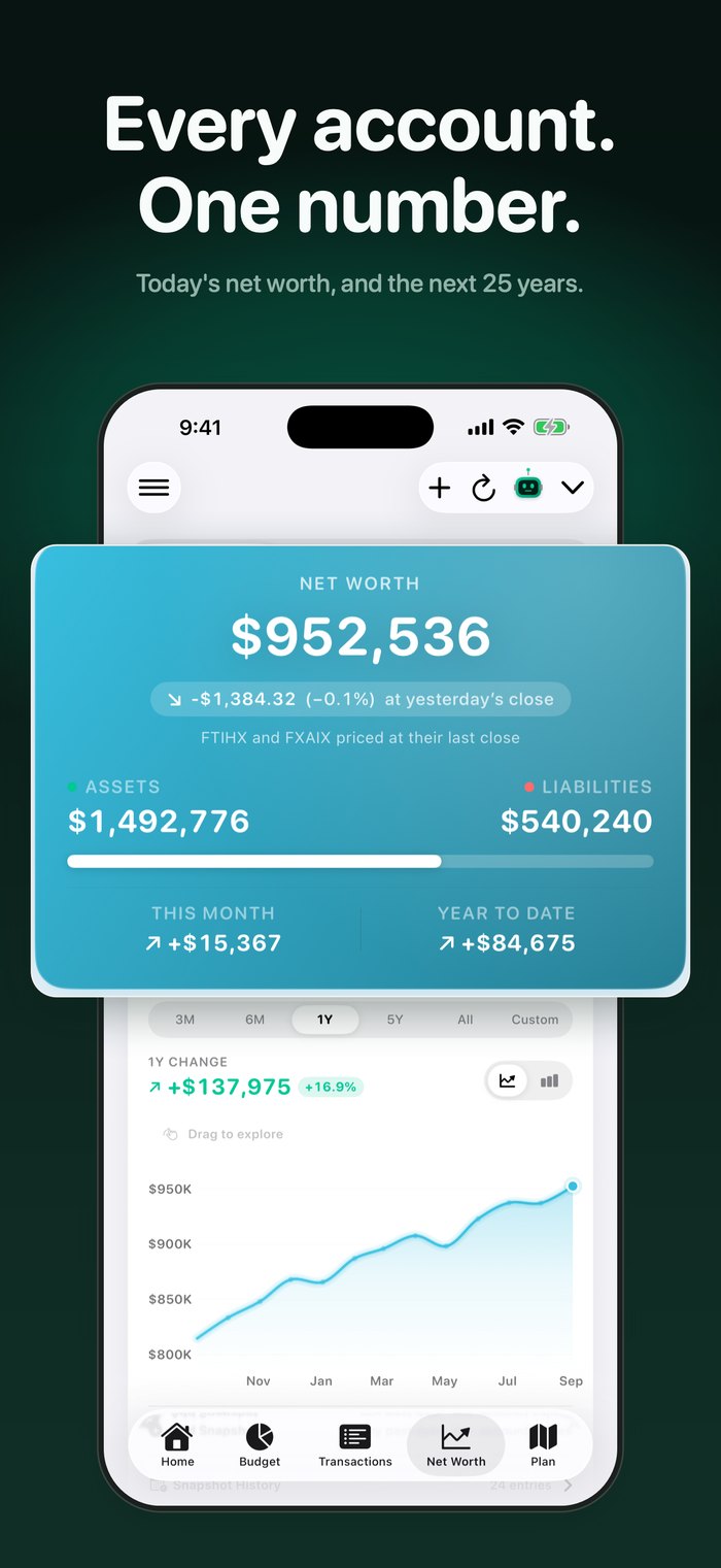 Simple Finance App Store screenshot