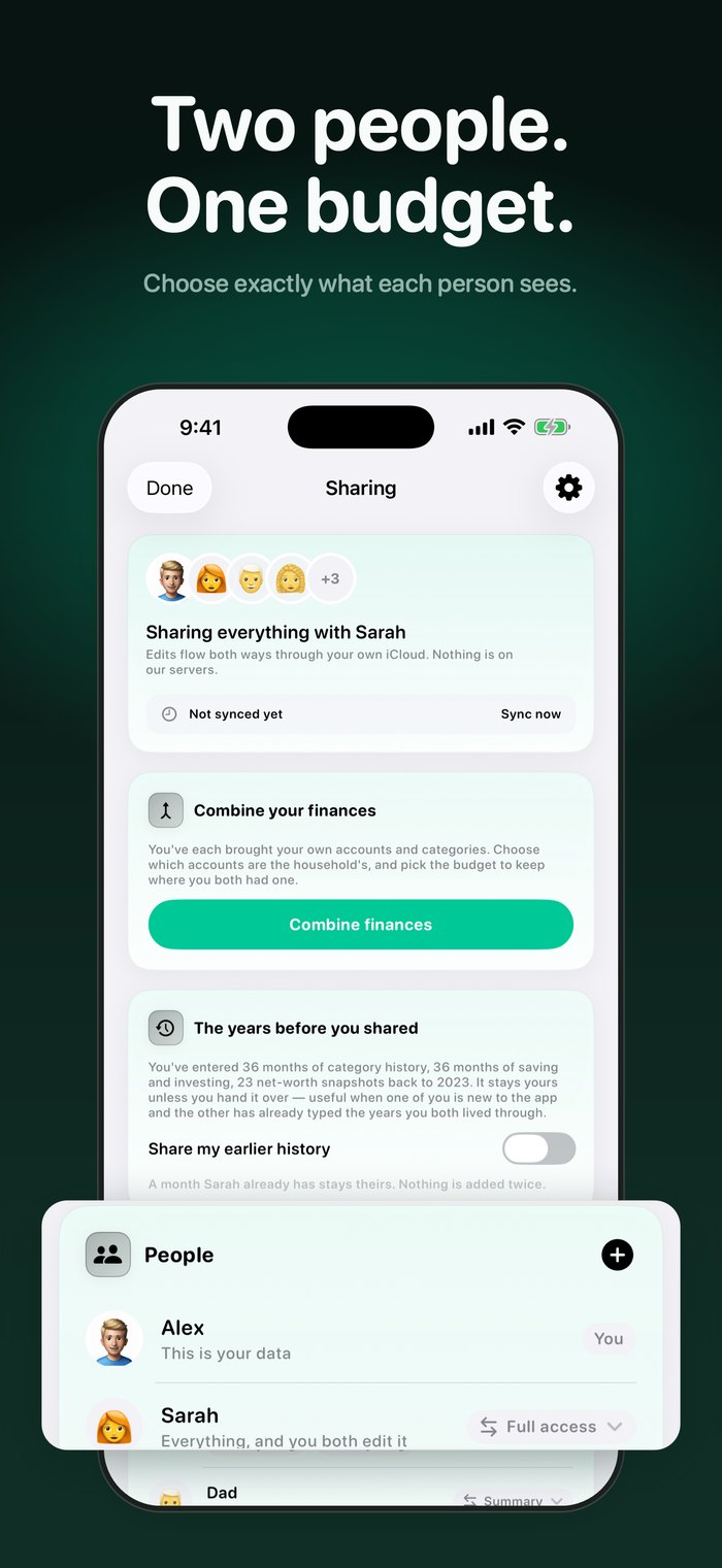 Simple Finance App Store screenshot