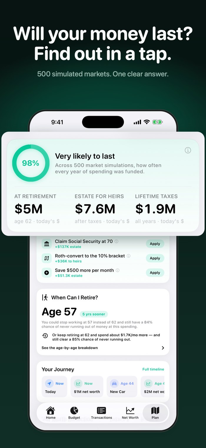 Simple Finance App Store screenshot