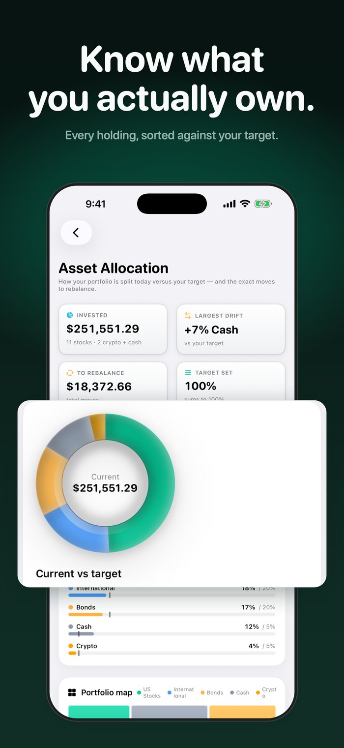 Simple Finance App Store screenshot
