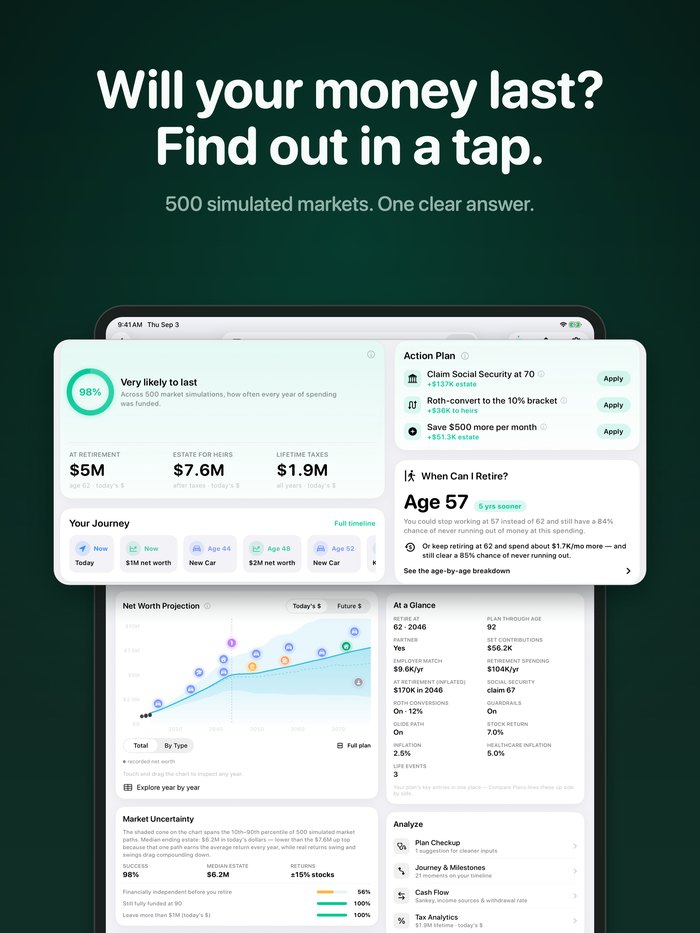 Simple Finance App Store screenshot