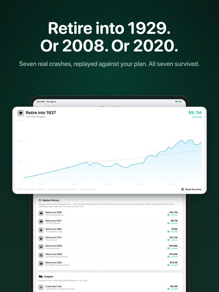 Simple Finance App Store screenshot