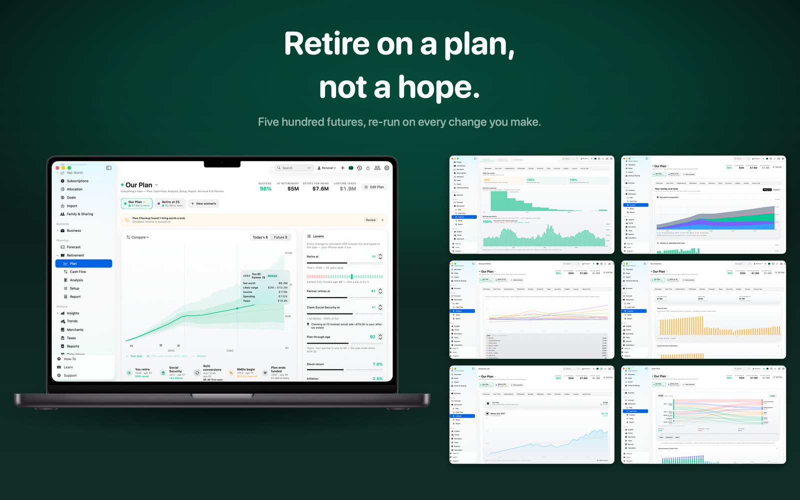 Simple Finance App Store screenshot