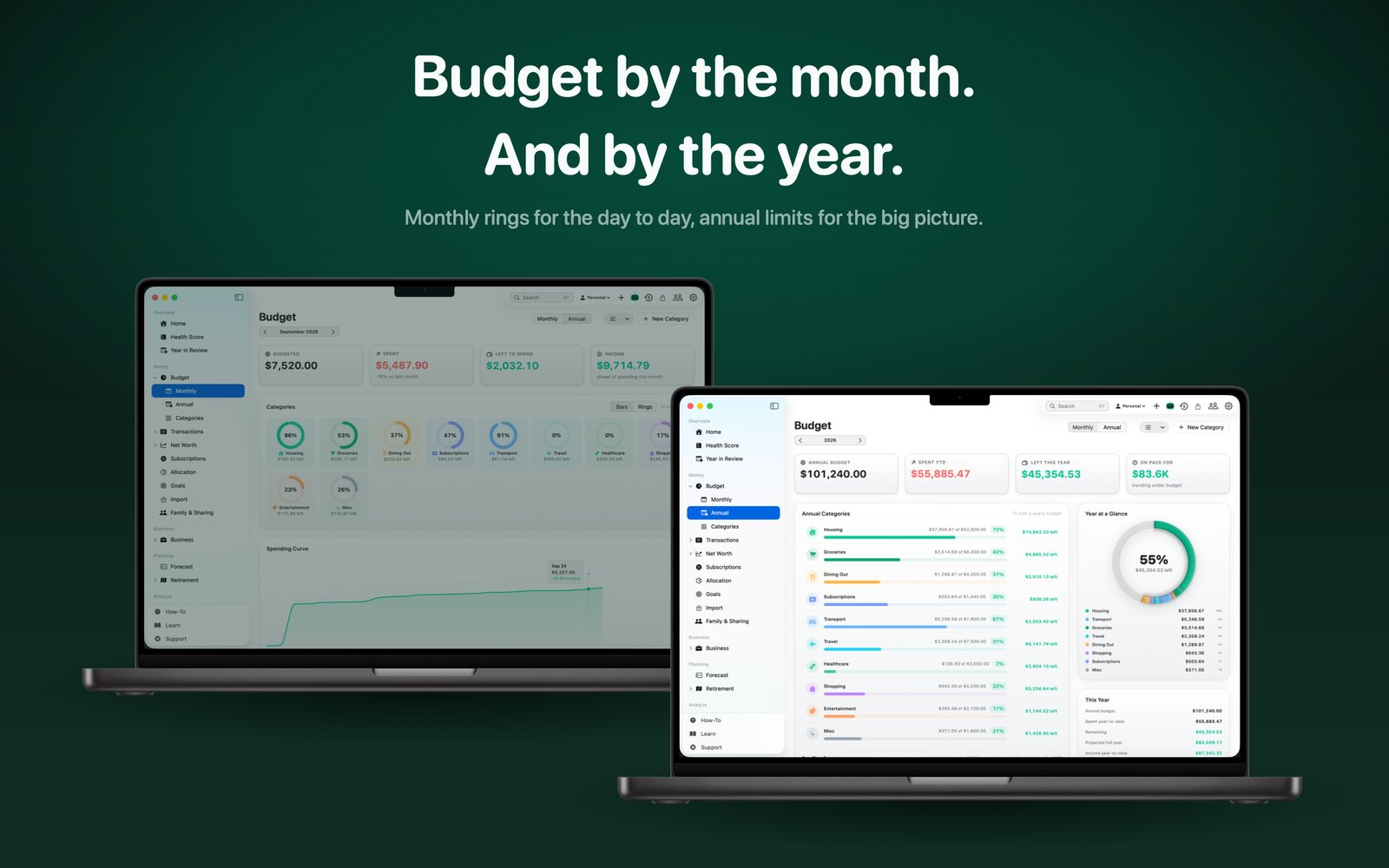 Simple Finance App Store screenshot