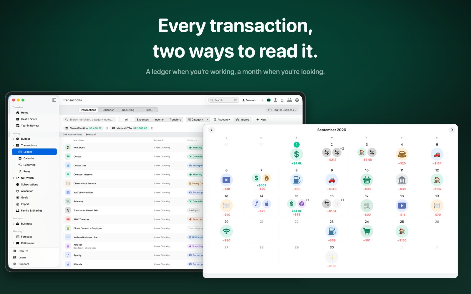 Simple Finance App Store screenshot