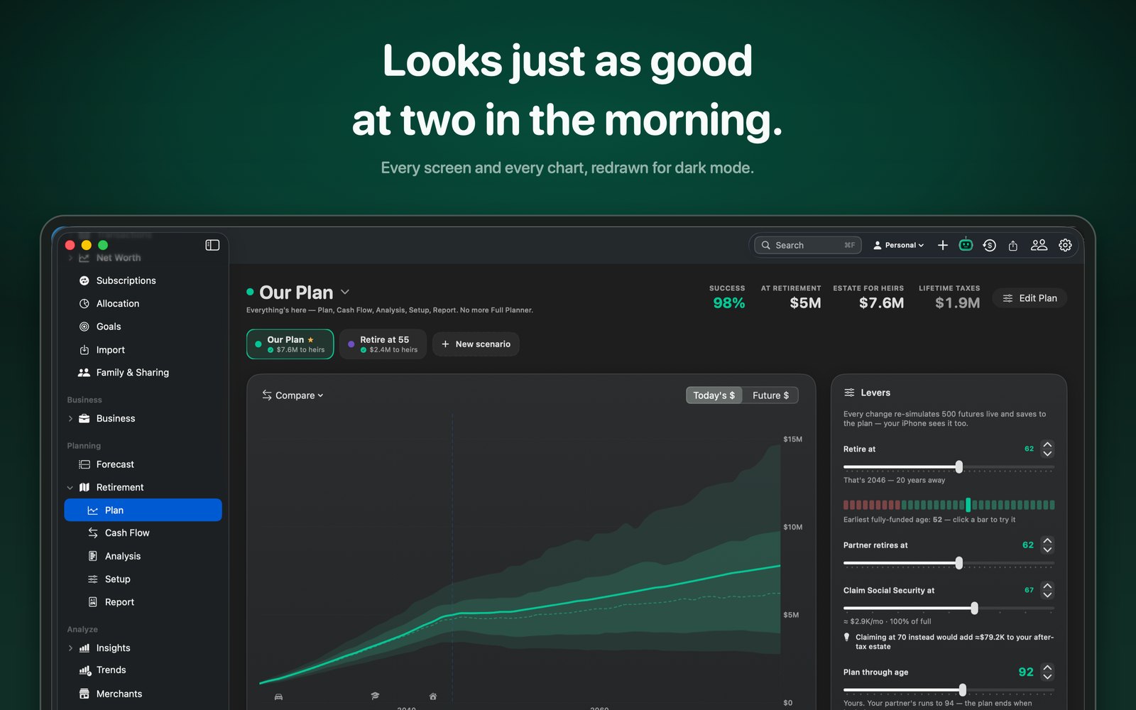 Simple Finance App Store screenshot