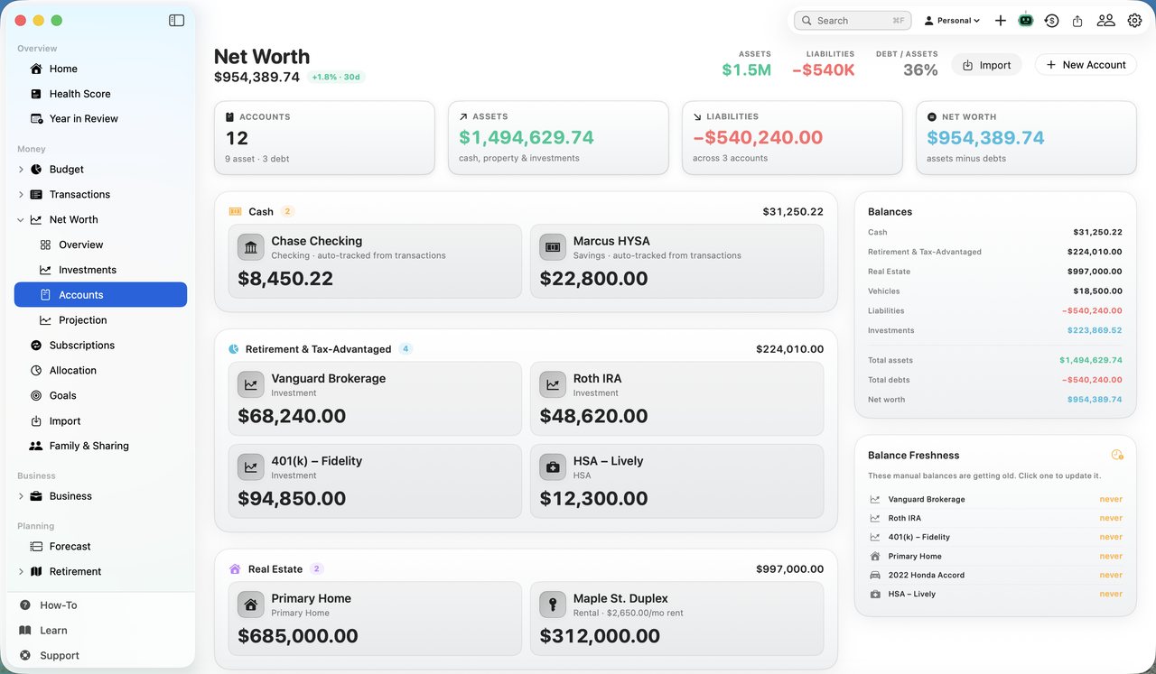 Simple Finance on Mac
