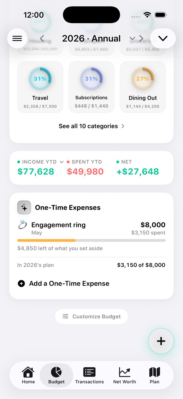 Simple Finance on iPhone