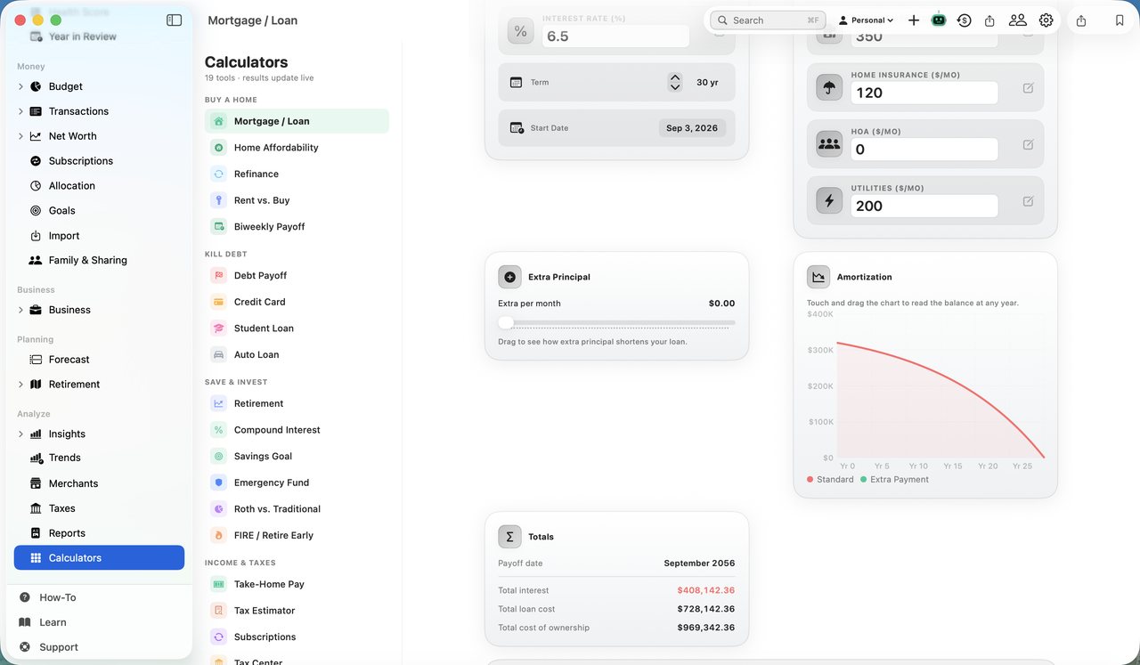 Simple Finance on Mac