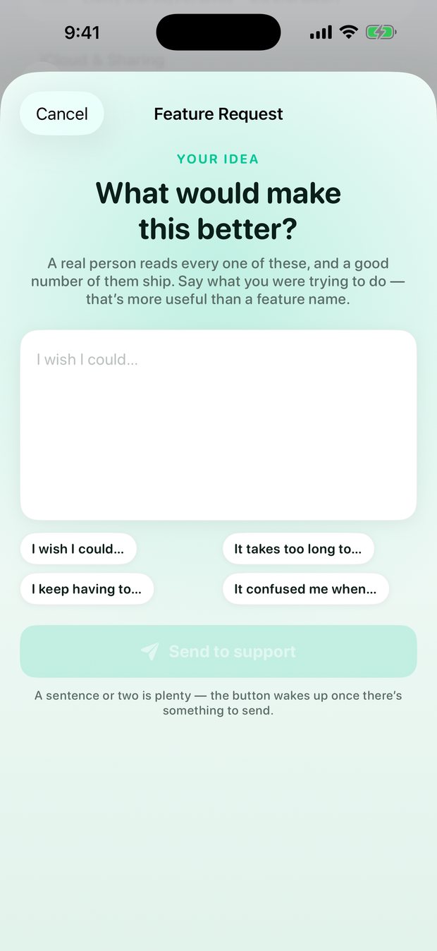 Simple Finance on iPhone