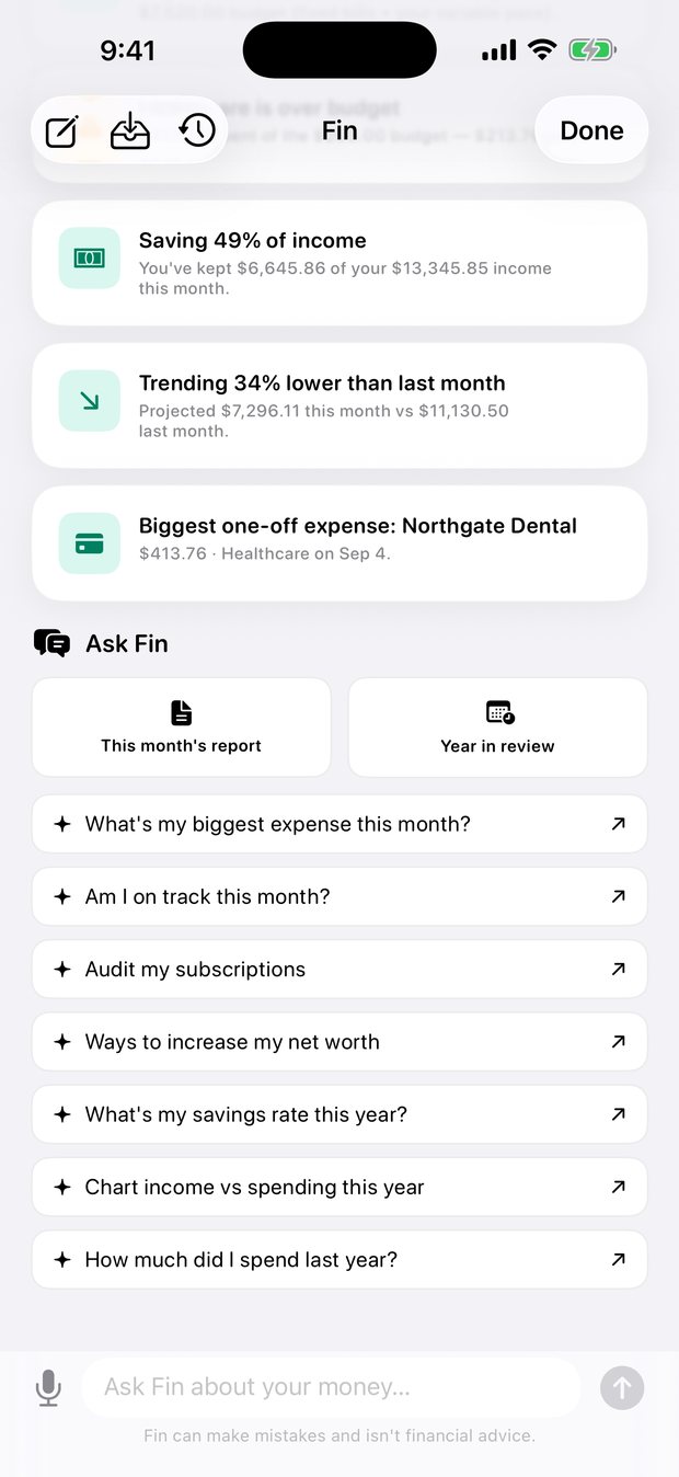 Simple Finance on iPhone