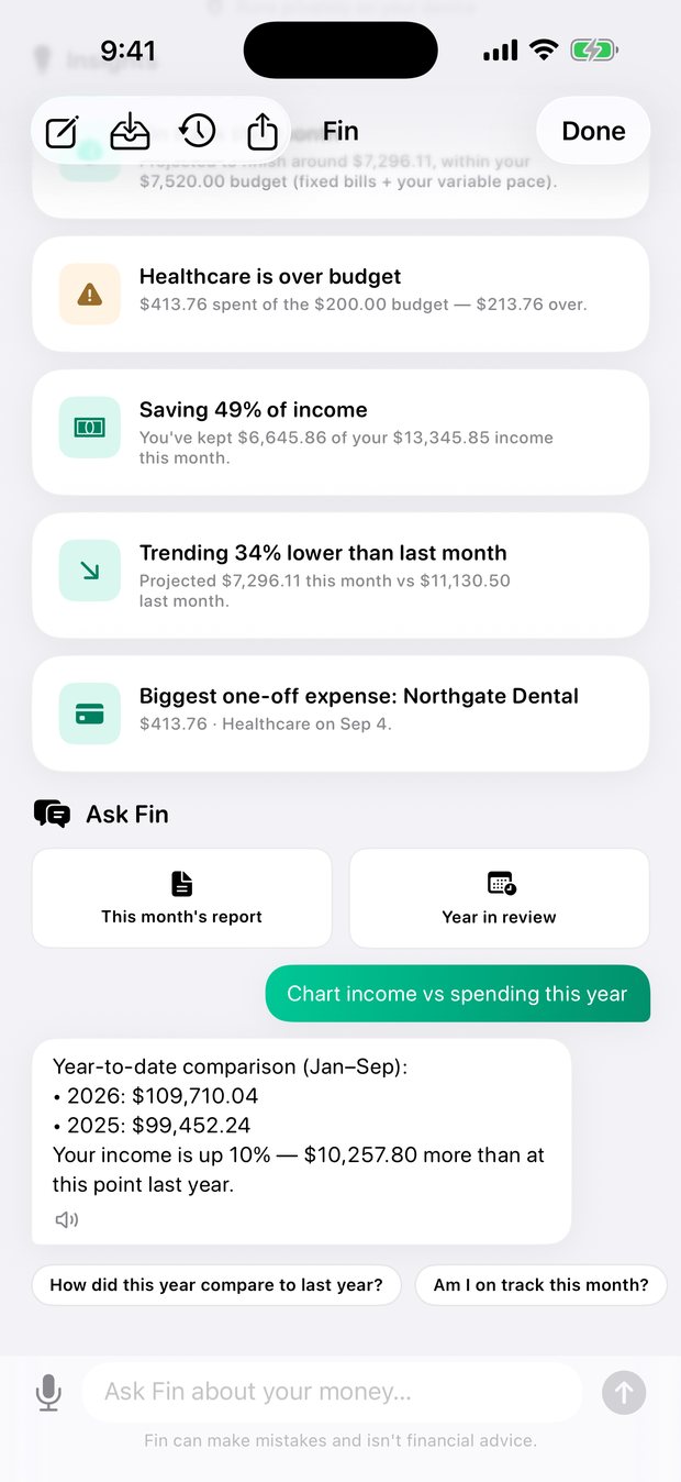 Simple Finance on iPhone