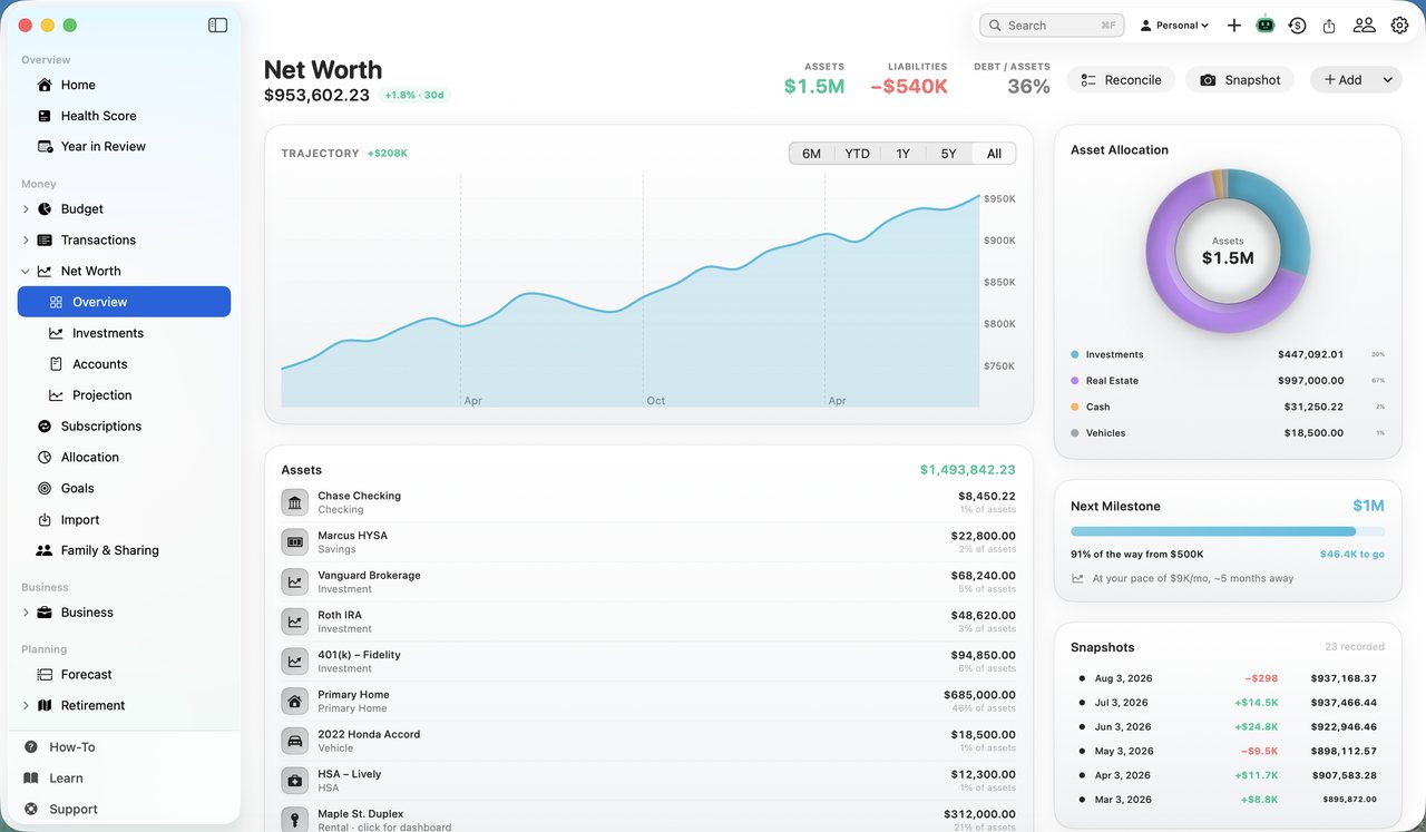 Simple Finance on Mac