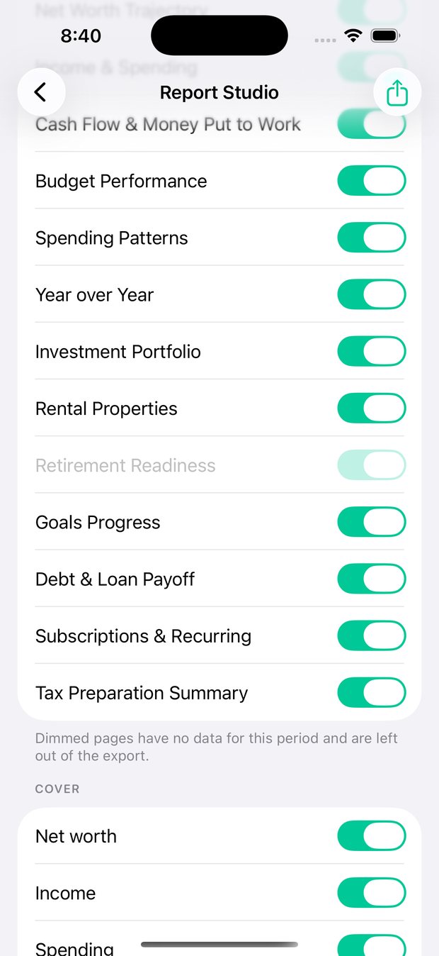 Simple Finance on iPhone
