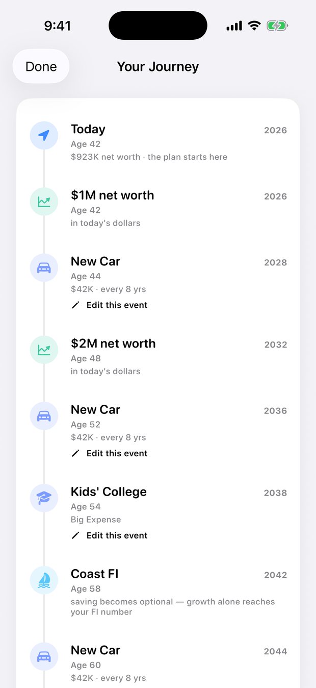 Simple Finance on iPhone