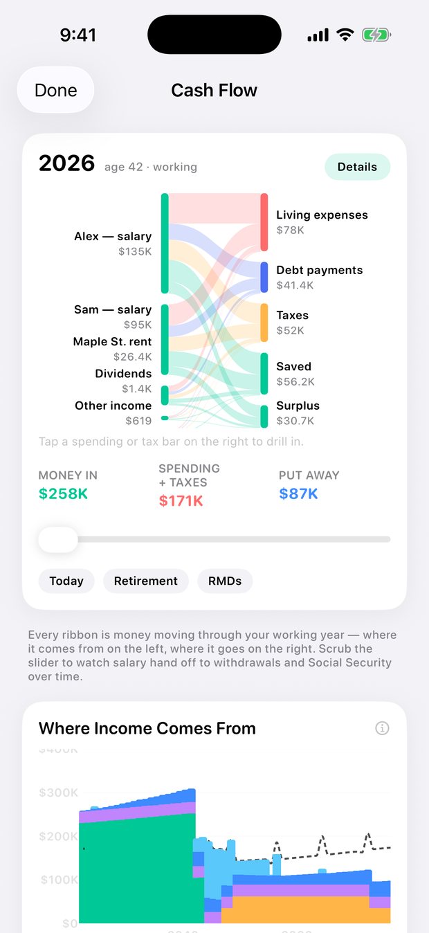 Simple Finance on iPhone