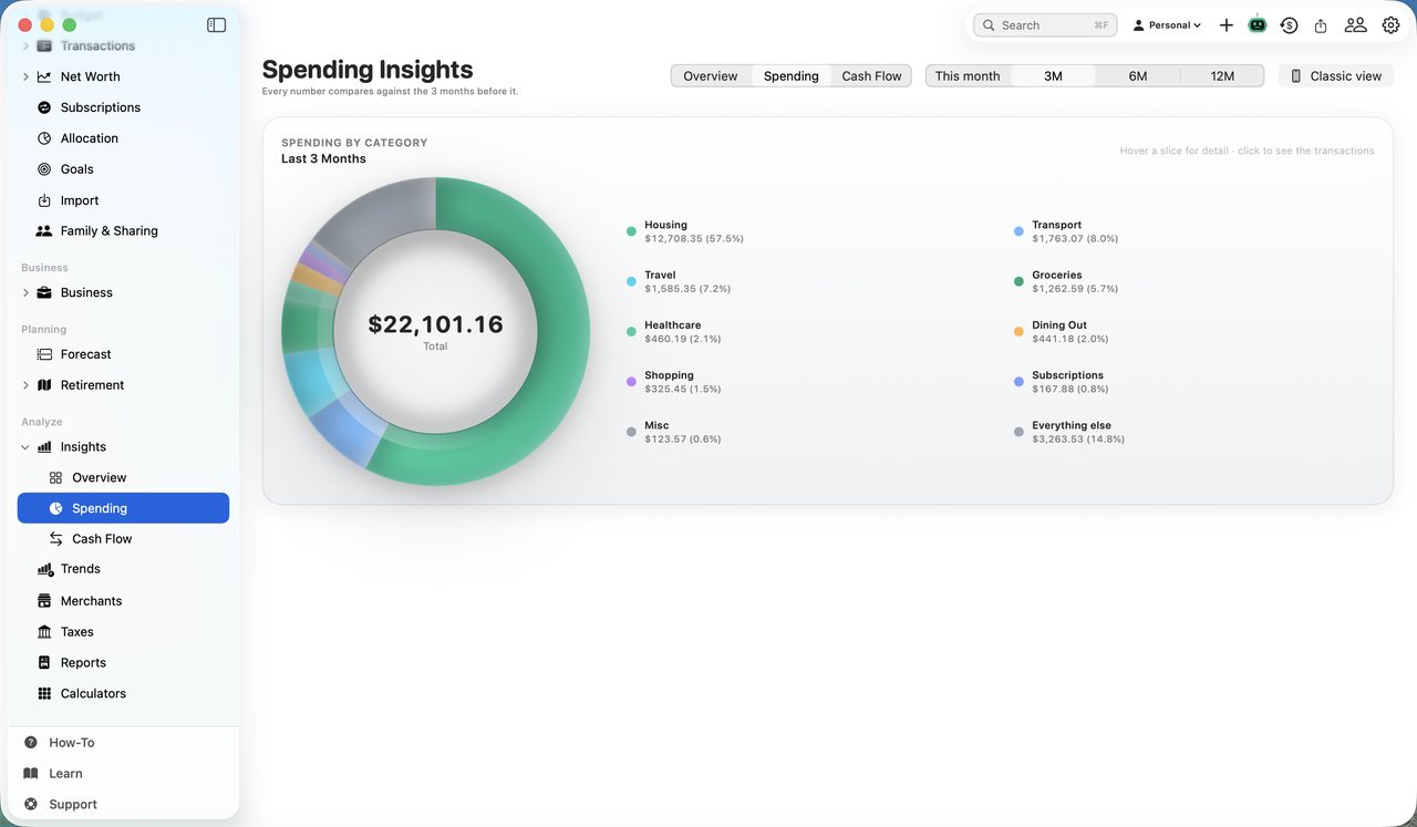 Simple Finance on Mac