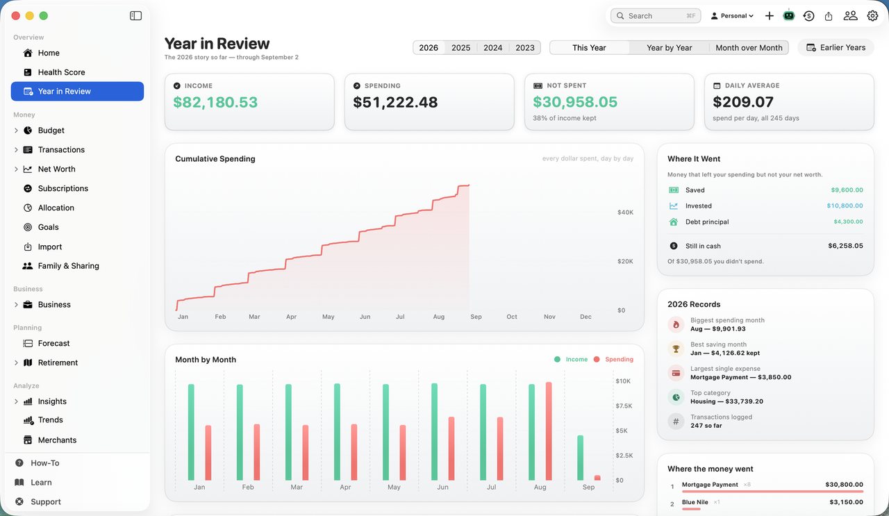 Simple Finance on Mac
